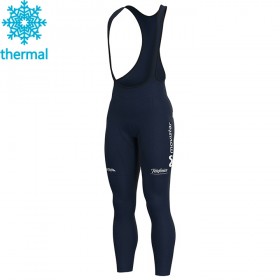 Collant à Bretelles 2020 Movistar Team Hiver Thermal Fleece N001